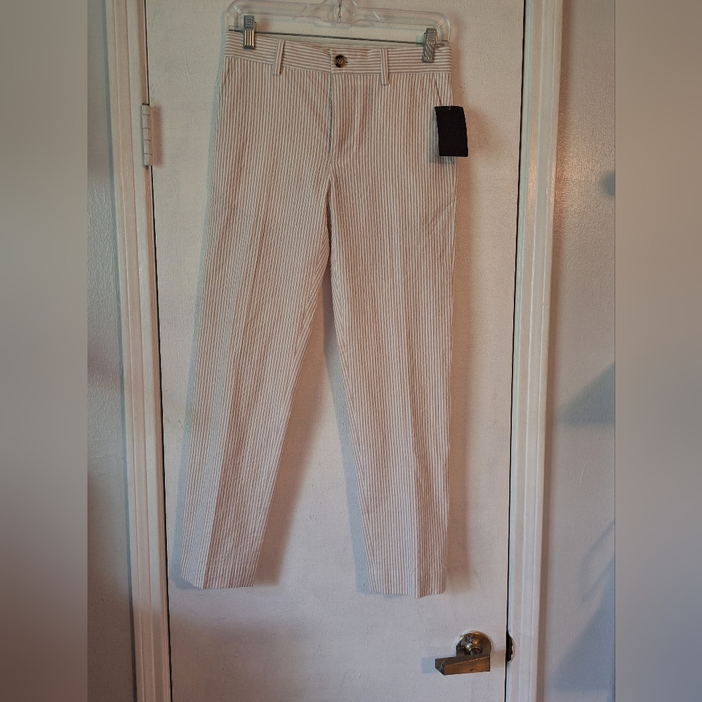 Seersucker Pinstripe Pants